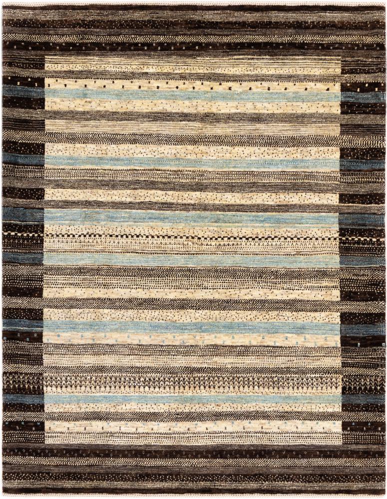 Tapis persan Persan Gabbeh Loribaft Tabiilbaft 191x149 191x149, Tapis persan Noué à la main