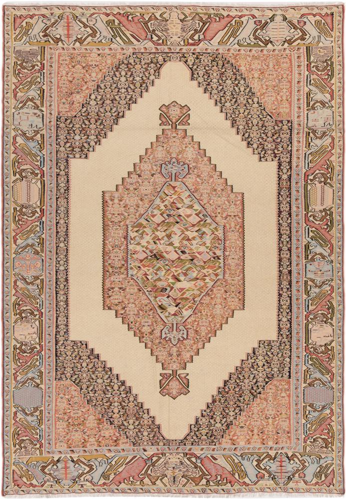 Tapete persa Kilim Senneh 348x241 348x241, Tapete persa Atado à mão