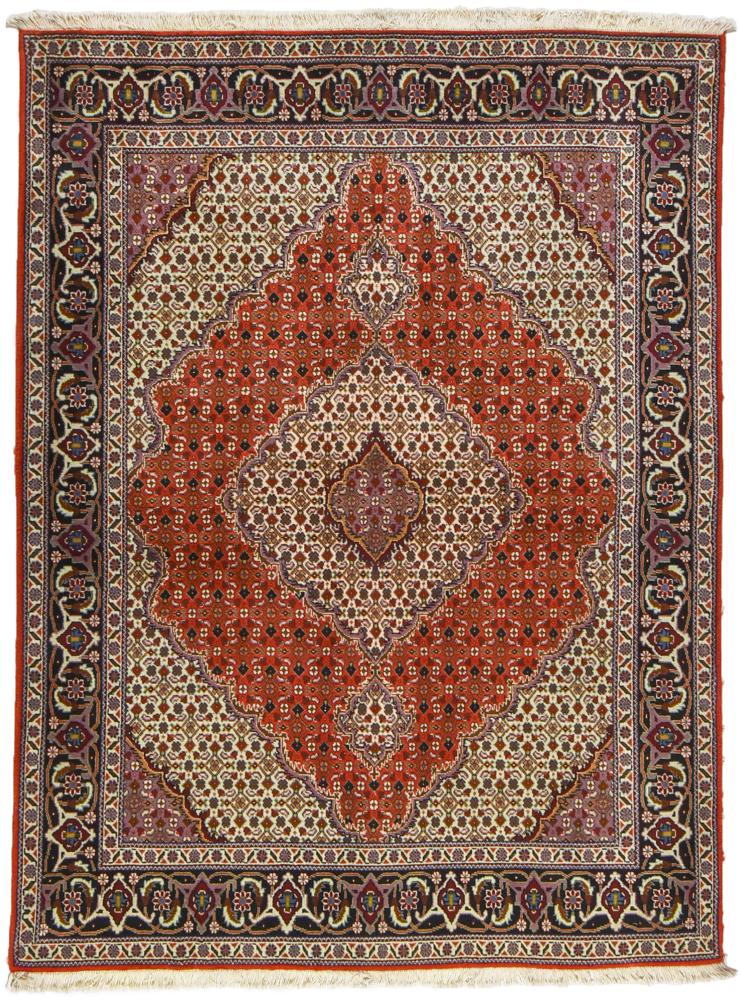 Tapete persa Tabriz 40Raj 202x152 202x152, Tapete persa Atado à mão