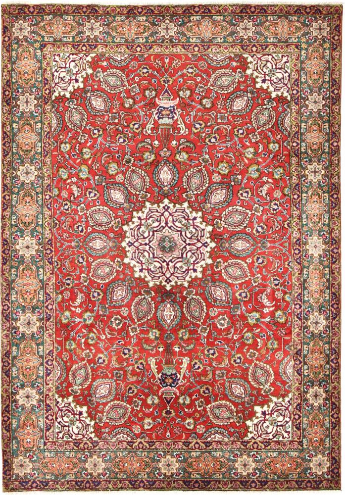 Persian Rug Tabriz 277x192 277x192, Persian Rug Knotted by hand