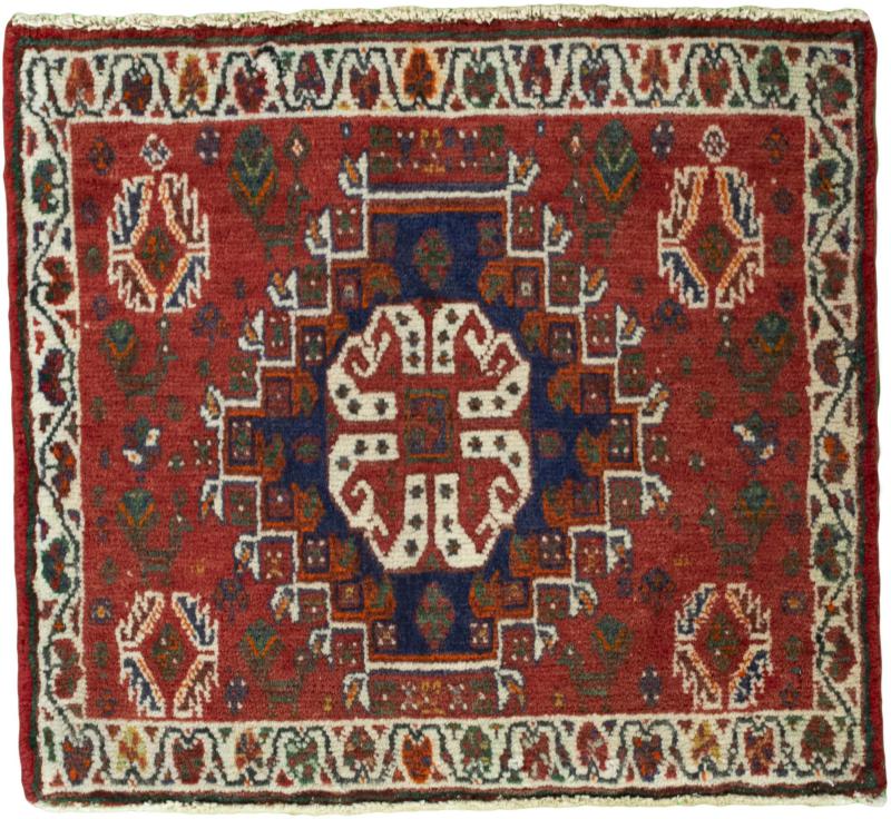 Perzisch tapijt Shiraz 57x63 57x63, Perzisch tapijt Handgeknoopte