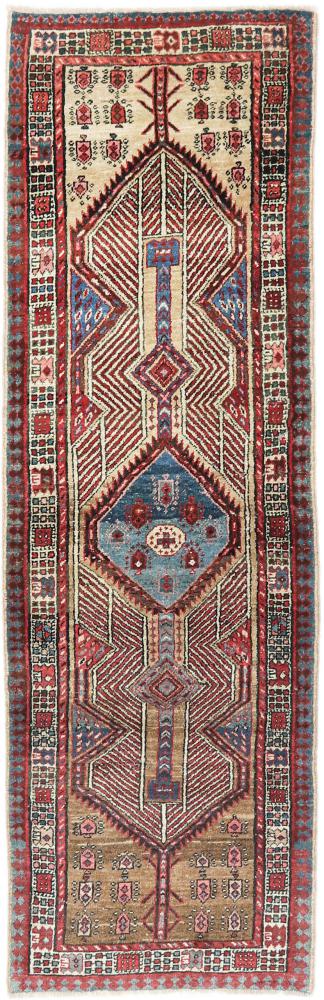 Persian Rug Sarab Antique 9'3"x2'11" 9'3"x2'11", Persian Rug Knotted by hand