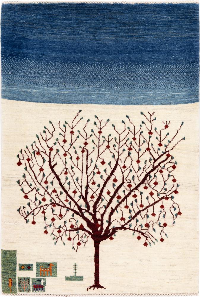 Perzisch tapijt Perzisch Gabbeh Loribaft Tabiibaft 134x92 134x92, Perzisch tapijt Handgeknoopte