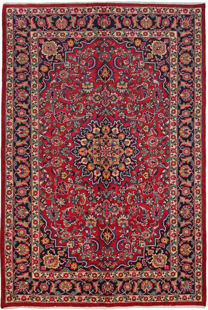 Persisk tæppe Mashhad 289x201 289x201, Persisk tæppe Knyttet i hånden