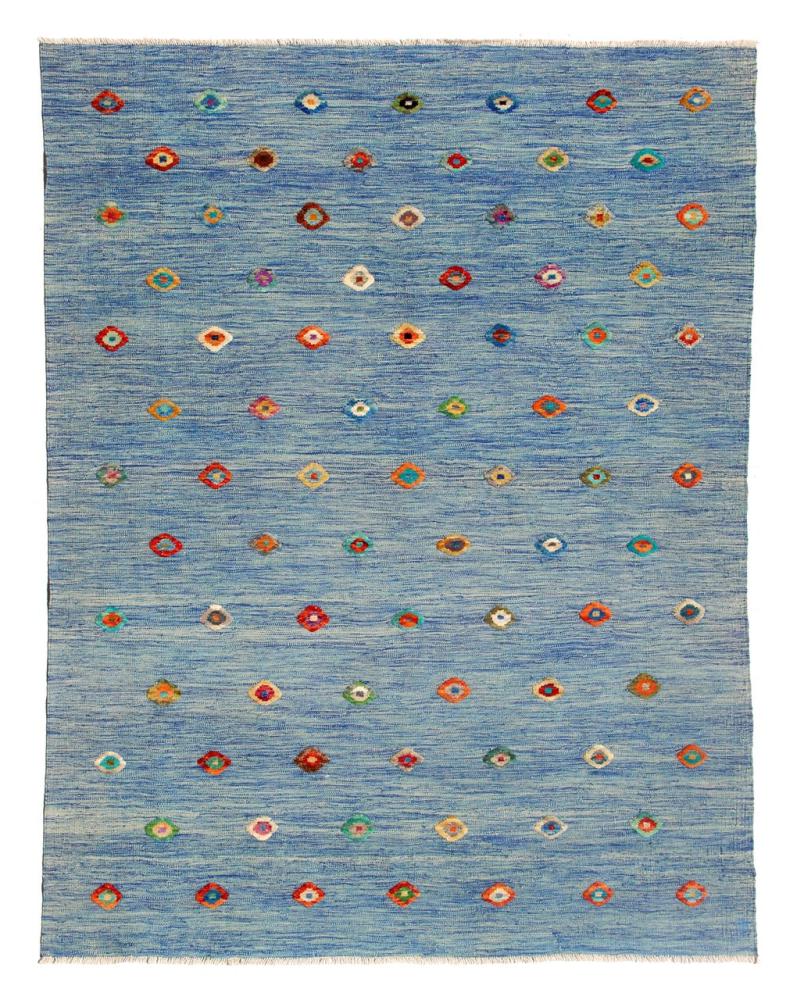 Alfombra afgana Kilim Afghan Nimbaft Edition 242x188 242x188, Alfombra persa Tejido a mano