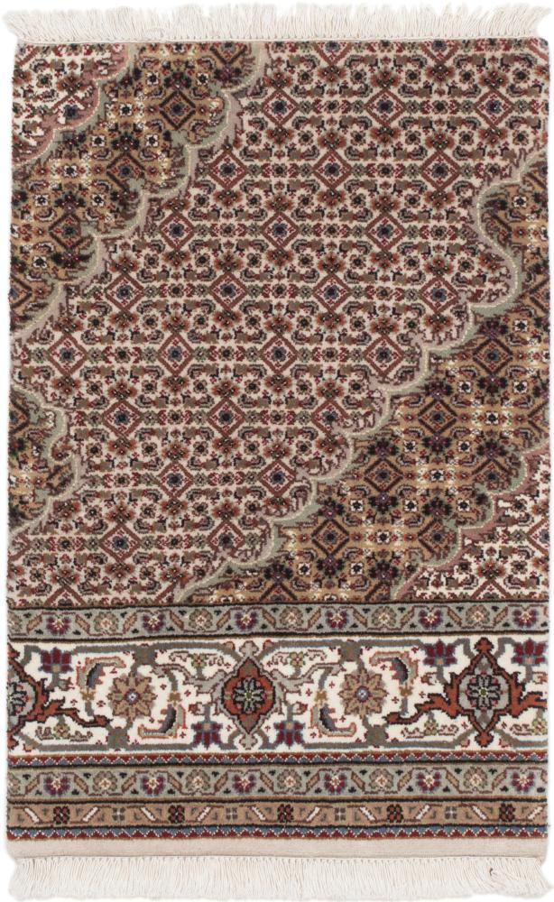 Indo rug Tabriz Mahi 82x54 82x54, Persian Rug Knotted by hand