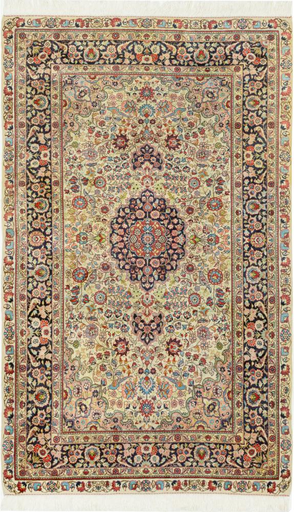 Tapete chinês Hereke Seda 125x75 125x75, Tapete persa Atado à mão