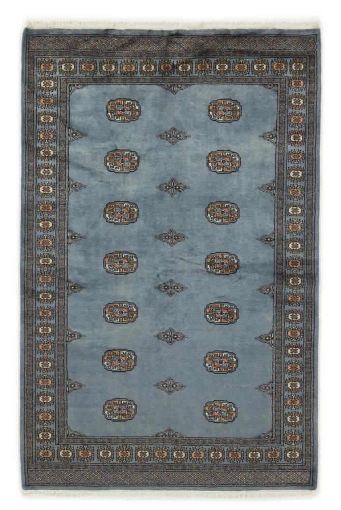 Pakistansk tæppe Pakistan Buchara 2ply 213x140 213x140, Persisk tæppe Håndknyttet