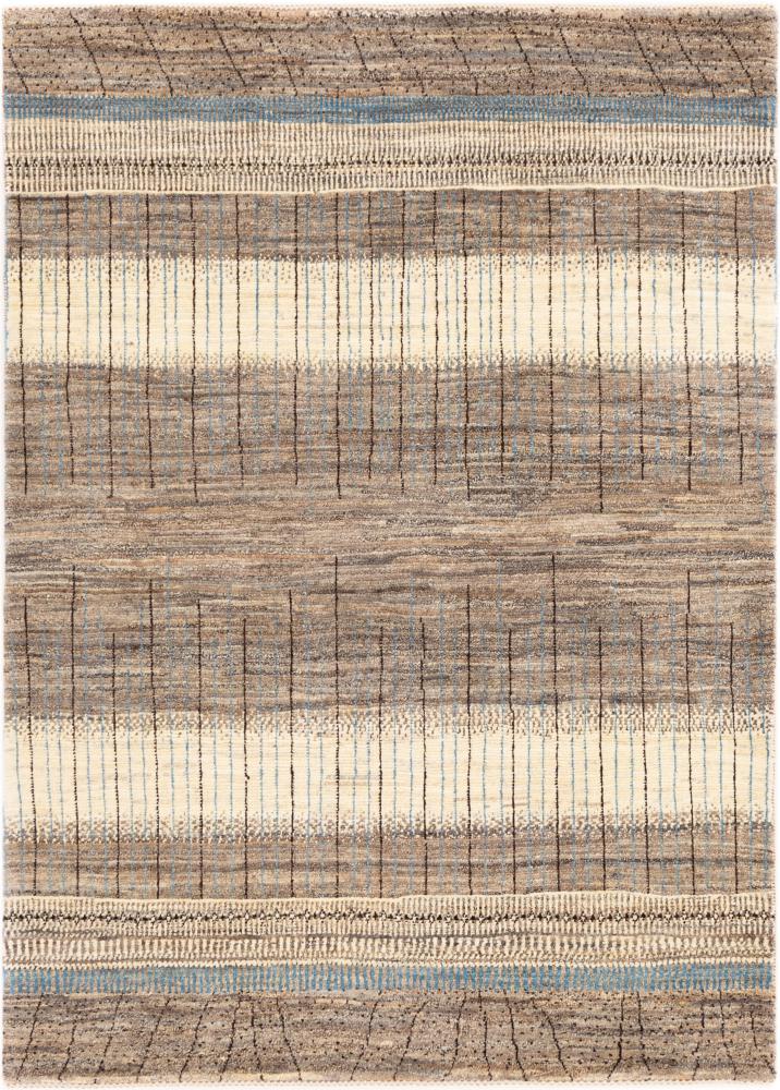 Tapis persan Persan Gabbeh Loribaft Tabiilbaft 186x133 186x133, Tapis persan Noué à la main