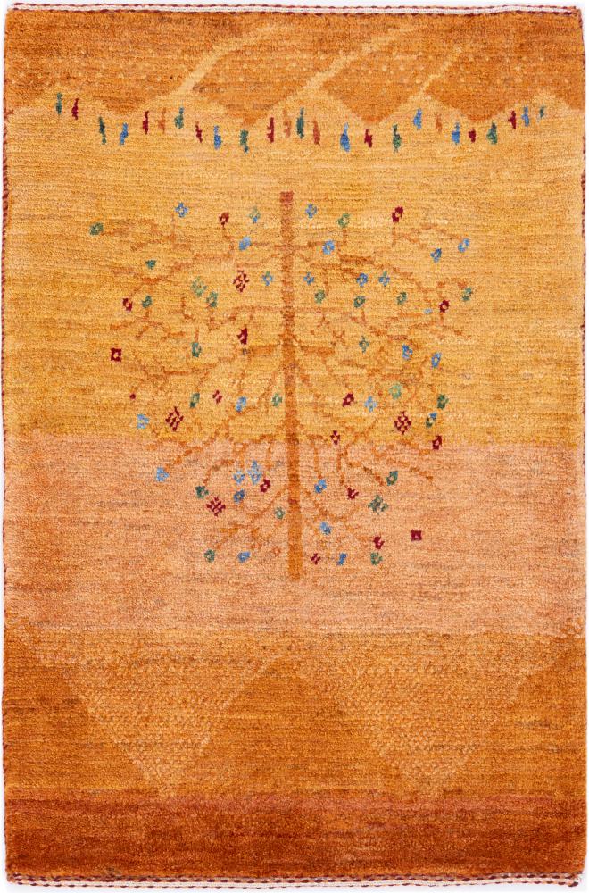 Tapis persan Persan Gabbeh Kashkuli Edition 87x61 87x61, Tapis persan Noué à la main