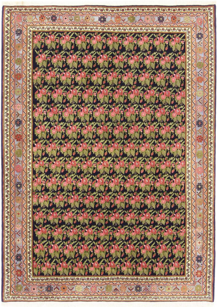 Tapis persan Shahrbabak 222x162 222x162, Tapis persan Noué à la main