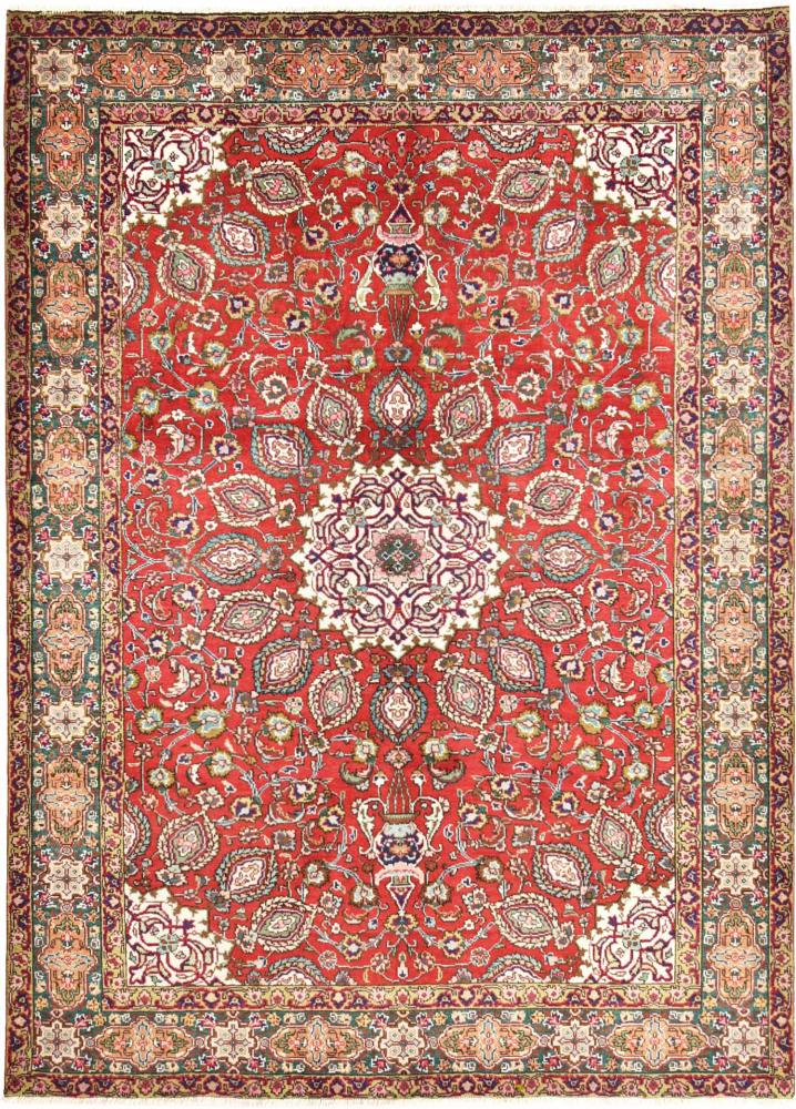 Persian Rug Tabriz 275x202 275x202, Persian Rug Knotted by hand