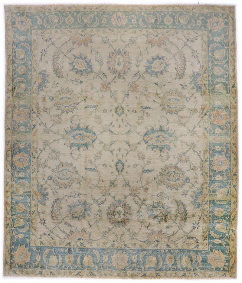 Persisk matta Isfahan 284x248 284x248, Persisk matta Knuten för hand