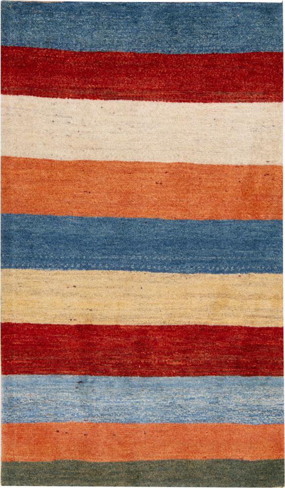 Persian Rug Persian Gabbeh Nomad 129x74 129x74, Persian Rug Knotted by hand