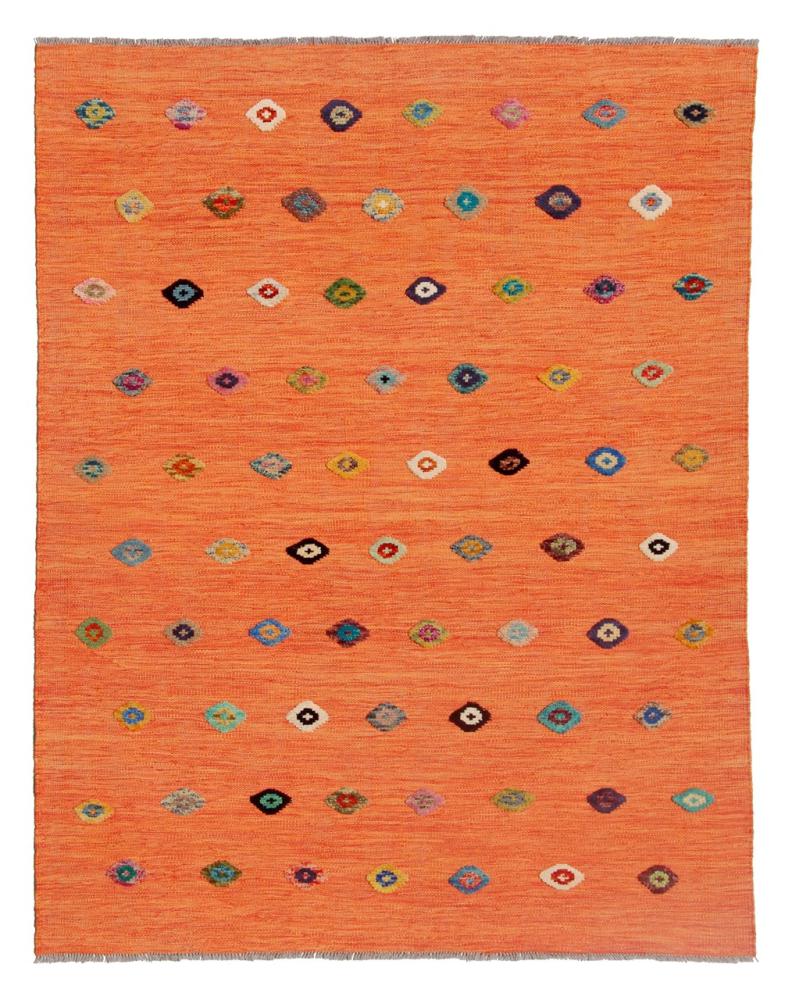 Alfombra afgana Kilim Afghan Nimbaft Edition 200x146 200x146, Alfombra persa Tejido a mano