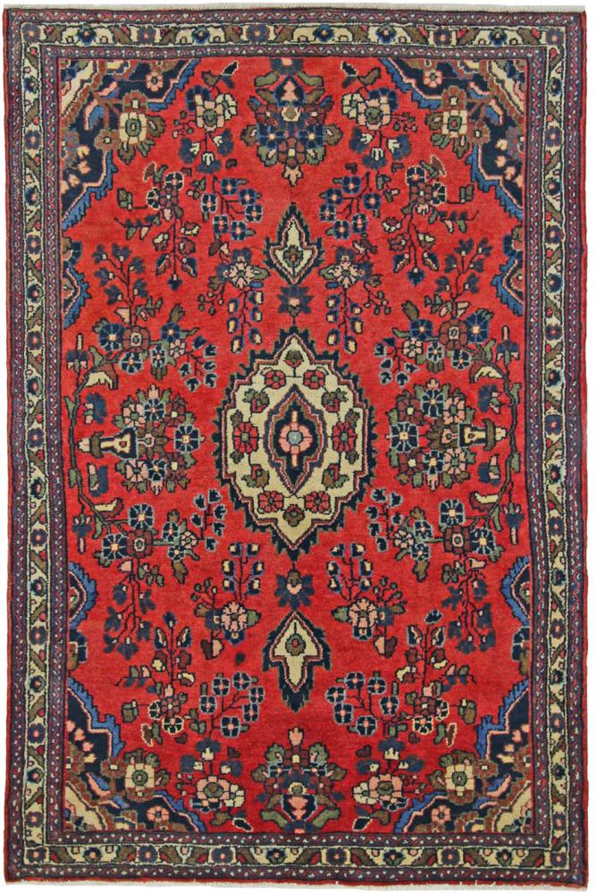 Perzisch tapijt Hamadan 209x139 209x139, Perzisch tapijt Handgeknoopte