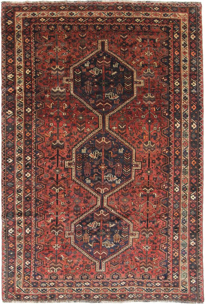 Tapete persa Ghashghai 295x201 295x201, Tapete persa Atado à mão