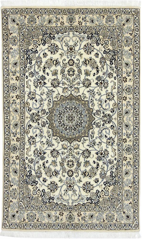 Tappeto persiano Nain 9La 207x127 207x127, Tappeto persiano Annodato a mano