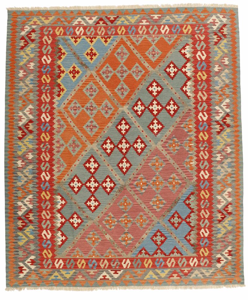 Tapete persa Kilim Fars 294x251 294x251, Tapete persa Tecido à mão