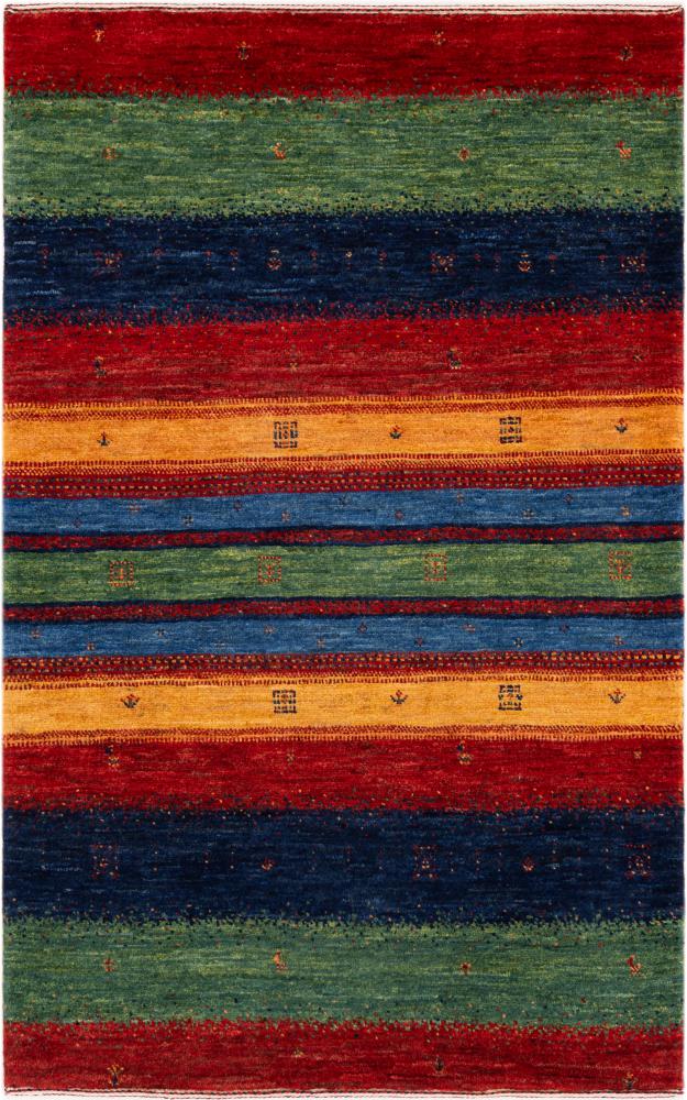 Persisk teppe Perser Gabbeh Loribaft Essence 122x76 122x76, Persisk teppe Håndknyttet