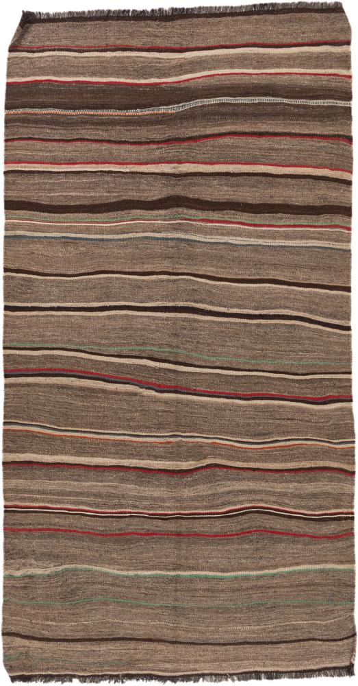 Tapis persan Kilim Fars 255x135 255x135, Tapis persan Tissé à la main