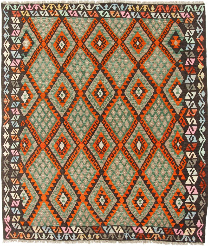 Tappeto Afgano Kilim Afghan Heritage 211x186 211x186, Tappeto persiano Tessuto a mano