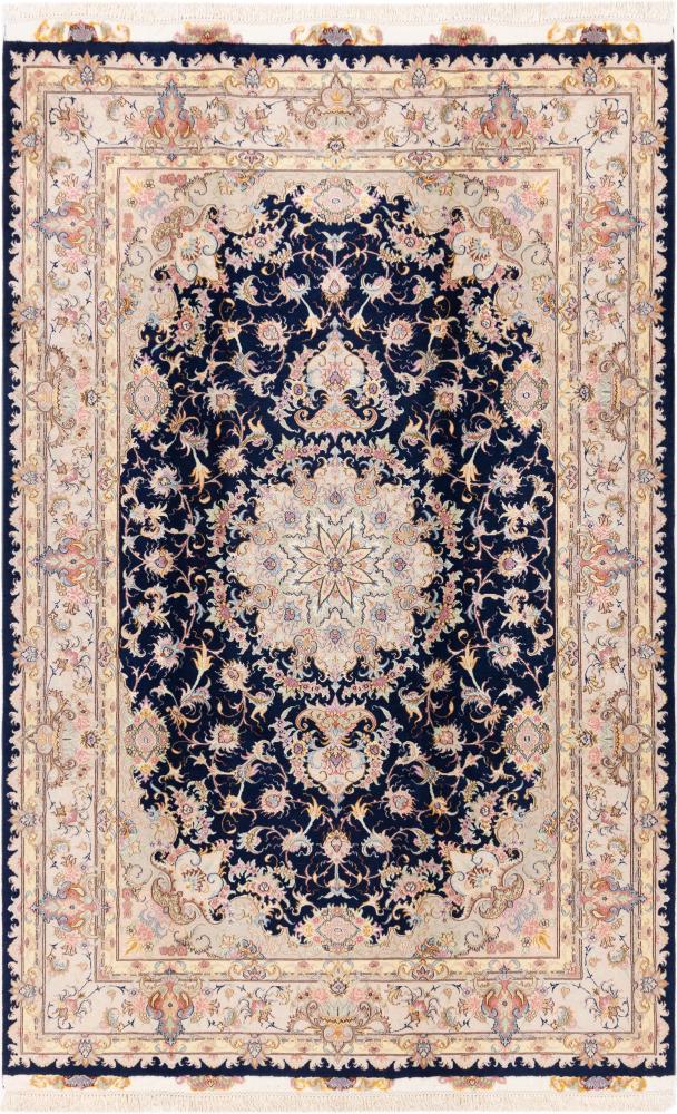 Persisk matta Tabriz 50Raj Silkenkette 305x198 305x198, Persisk matta Knuten för hand