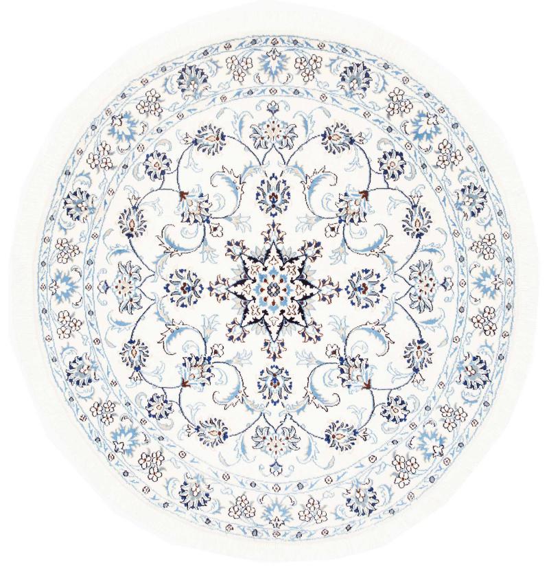 Perzisch tapijt Nain 144x144 144x144, Perzisch tapijt Handgeknoopte