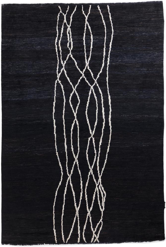 Afghanischer Teppich Berber Ela Design 341x231 341x231, Perserteppich Handgeknüpft