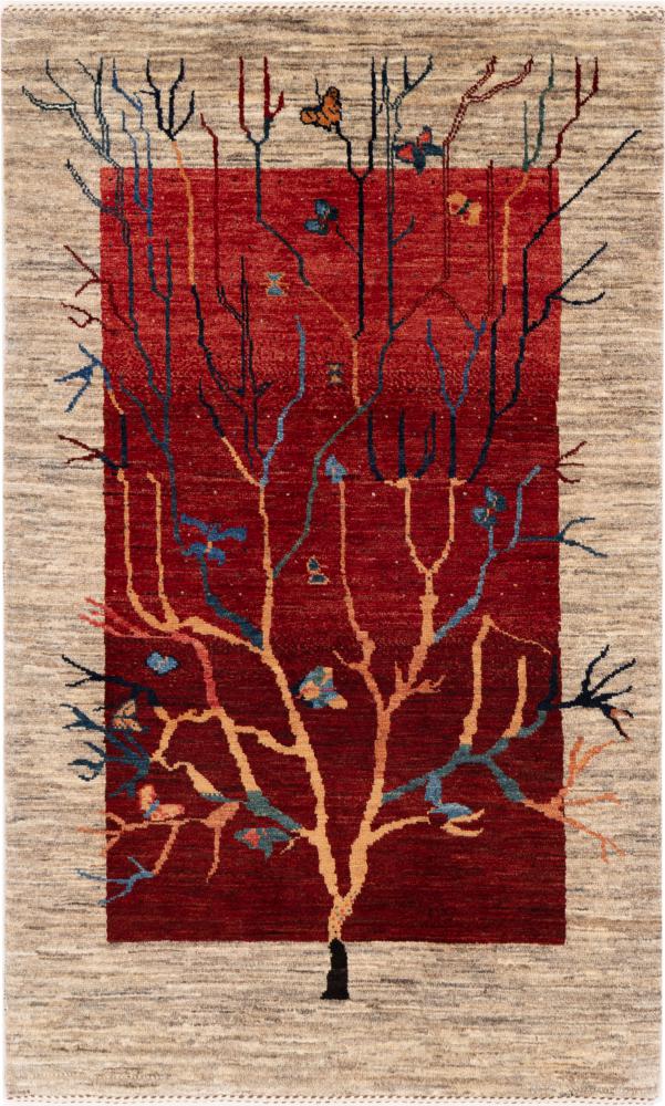 Perzisch tapijt Perzisch Gabbeh Loribaft Tabiibaft 134x83 134x83, Perzisch tapijt Handgeknoopte