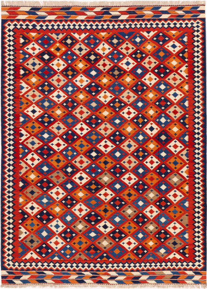 Perzisch tapijt Kilim Fars Ghashghai 294x216 294x216, Perzisch tapijt Handgeweven