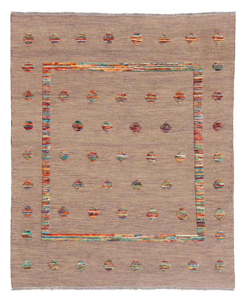 Alfombra afgana Kilim Afghan Nimbaft Edition 194x148 194x148, Alfombra persa Tejido a mano