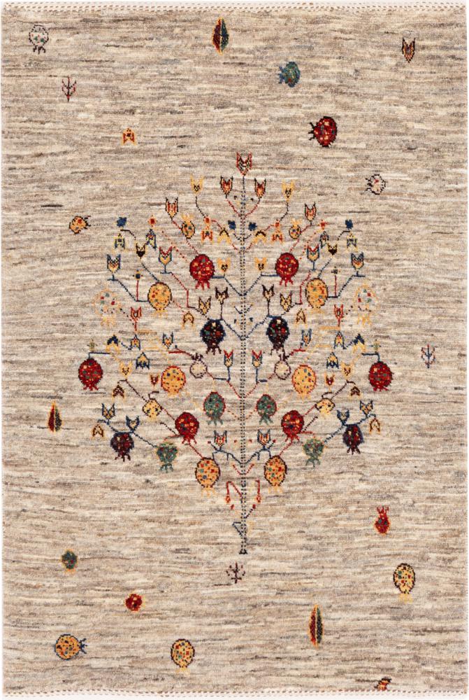 Perzisch tapijt Perzisch Gabbeh Loribaft Tabiibaft 121x86 121x86, Perzisch tapijt Handgeknoopte