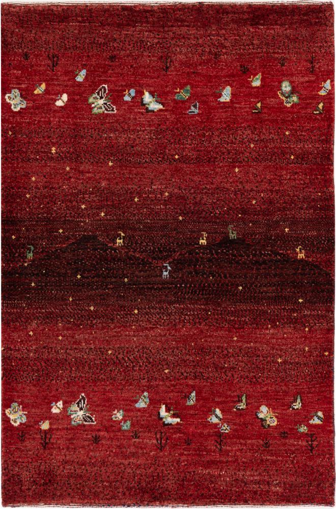 Perzisch tapijt Perzisch Gabbeh Loribaft Tabiibaft 125x86 125x86, Perzisch tapijt Handgeknoopte