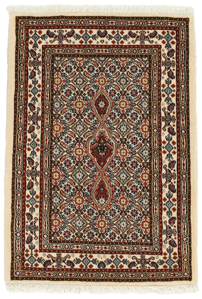 Persian Rug Moud Mahi 87x63 87x63, Persian Rug Knotted by hand