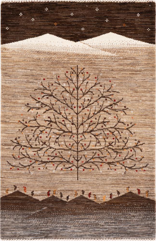 Perzisch tapijt Perzisch Gabbeh Loribaft Tabiibaft 125x84 125x84, Perzisch tapijt Handgeknoopte