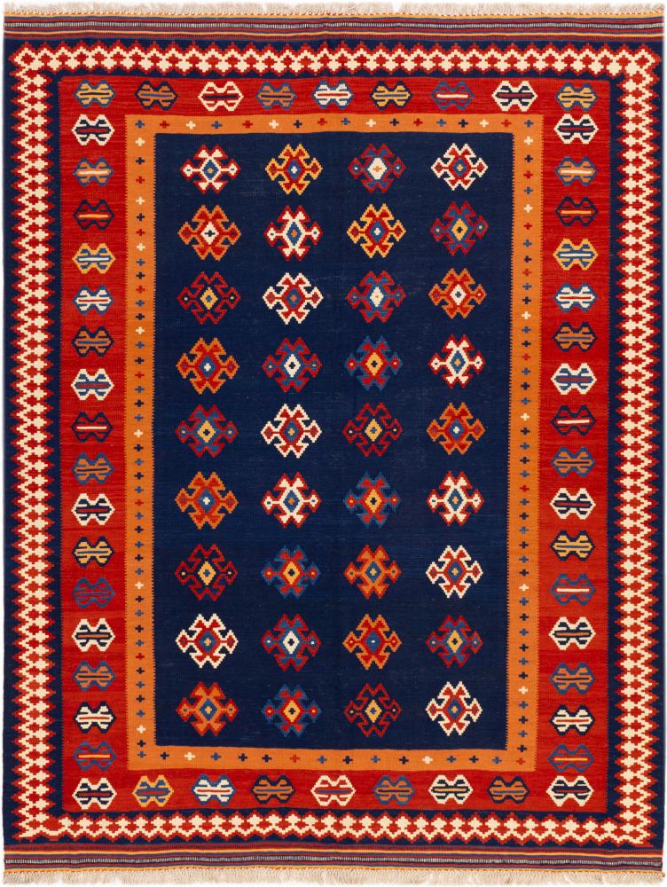 Tapete persa Kilim Fars Ghashghai 288x224 288x224, Tapete persa Tecido à mão