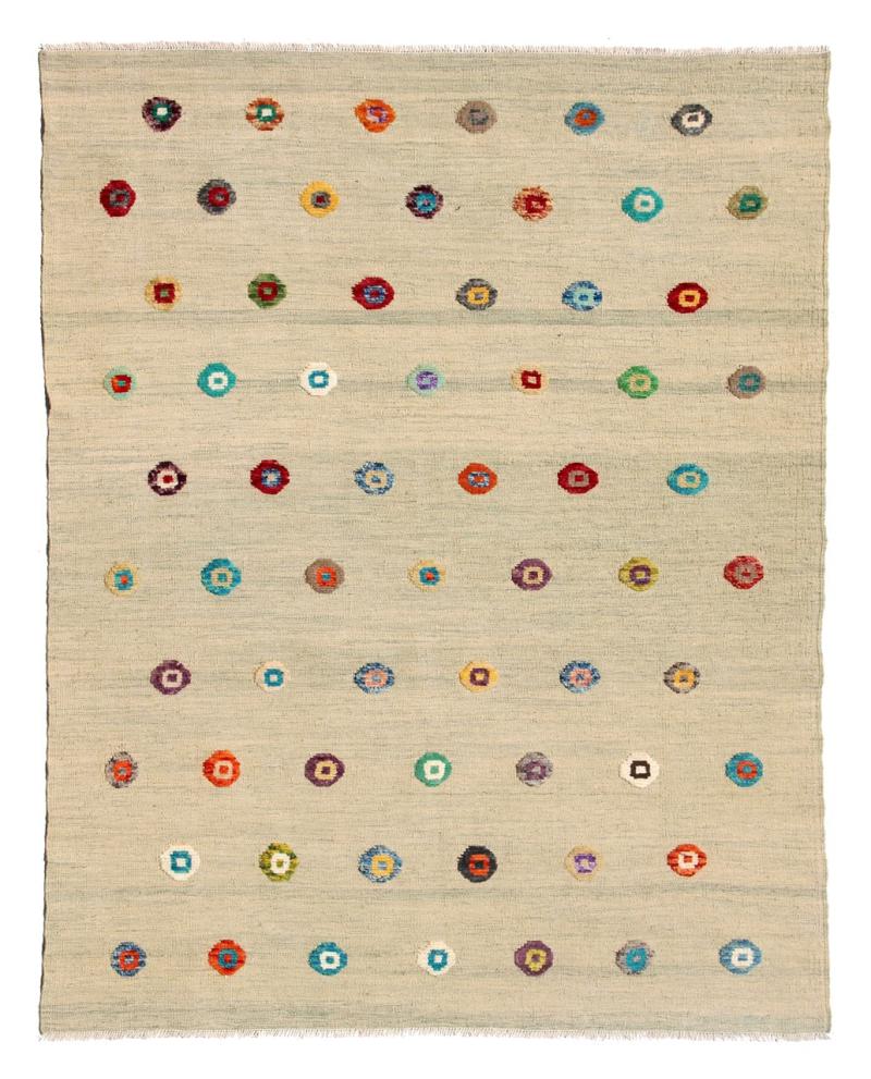 Alfombra afgana Kilim Afghan Nimbaft Edition 203x153 203x153, Alfombra persa Tejido a mano