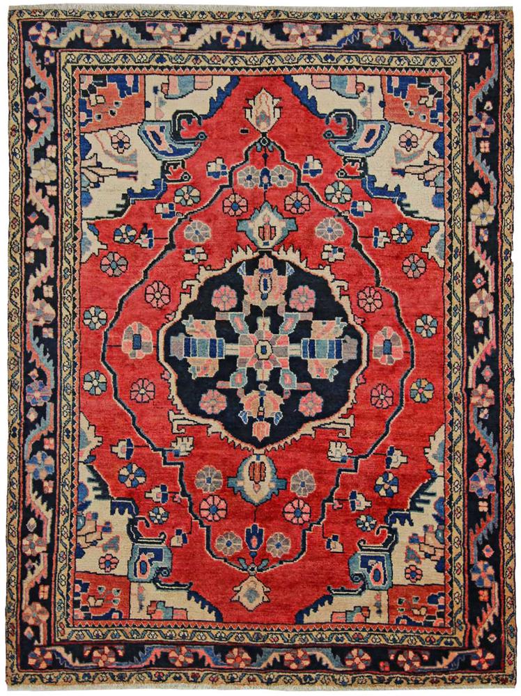 Persisk tæppe Lilian 205x155 205x155, Persisk tæppe Knyttet i hånden