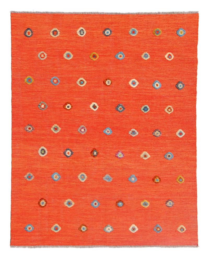 Alfombra afgana Kilim Afghan Nimbaft Edition 194x152 194x152, Alfombra persa Tejido a mano