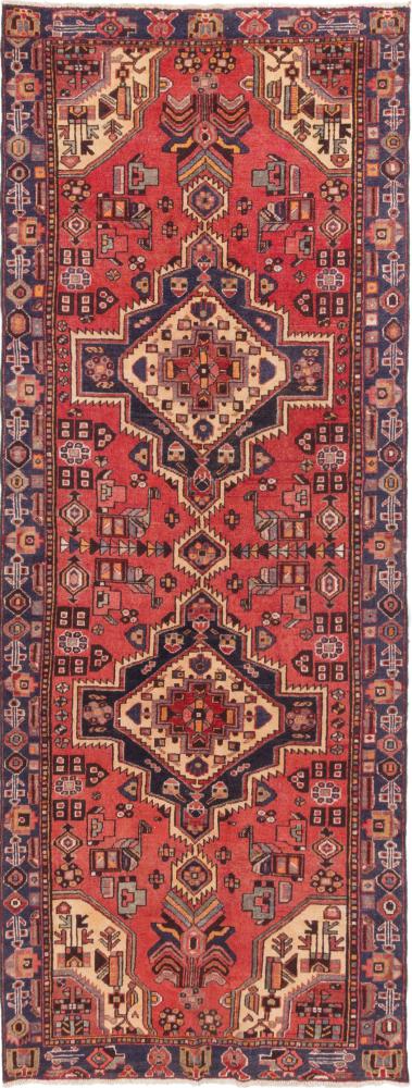 Persian Rug Hamadan 329x126 329x126, Persian Rug Knotted by hand