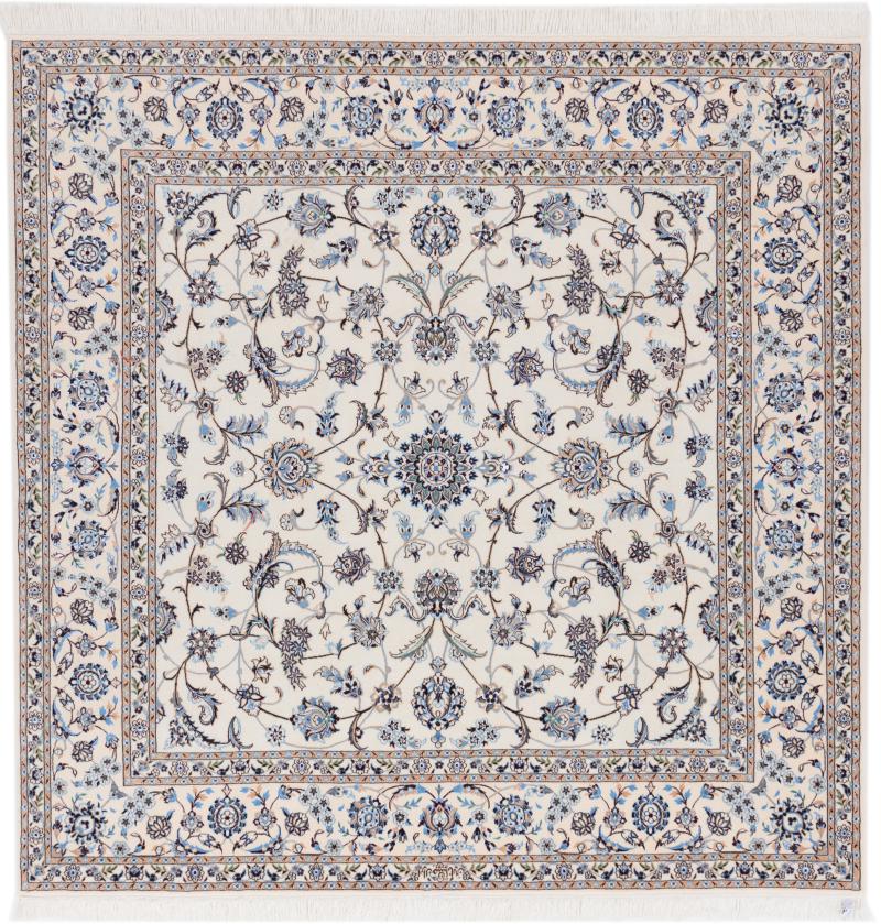 Perserteppich Nain 6La 209x211 209x211, Perserteppich Handgeknüpft