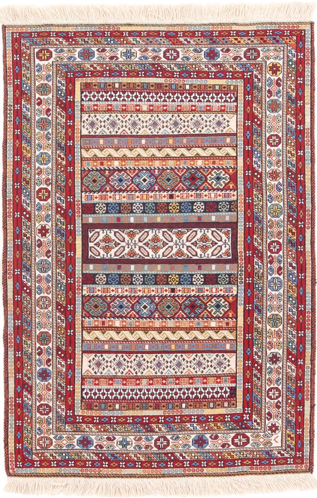 Tapete persa Kilim Soozani 125x82 125x82, Tapete persa Tecido à mão