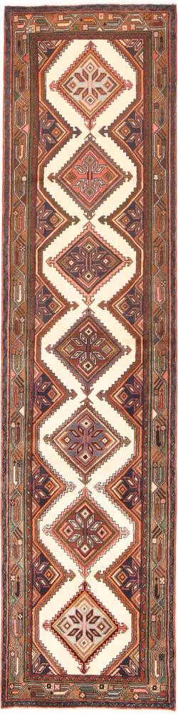 Persian Rug Lori Chenar 9'9"x2'5" 9'9"x2'5", Persian Rug Knotted by hand
