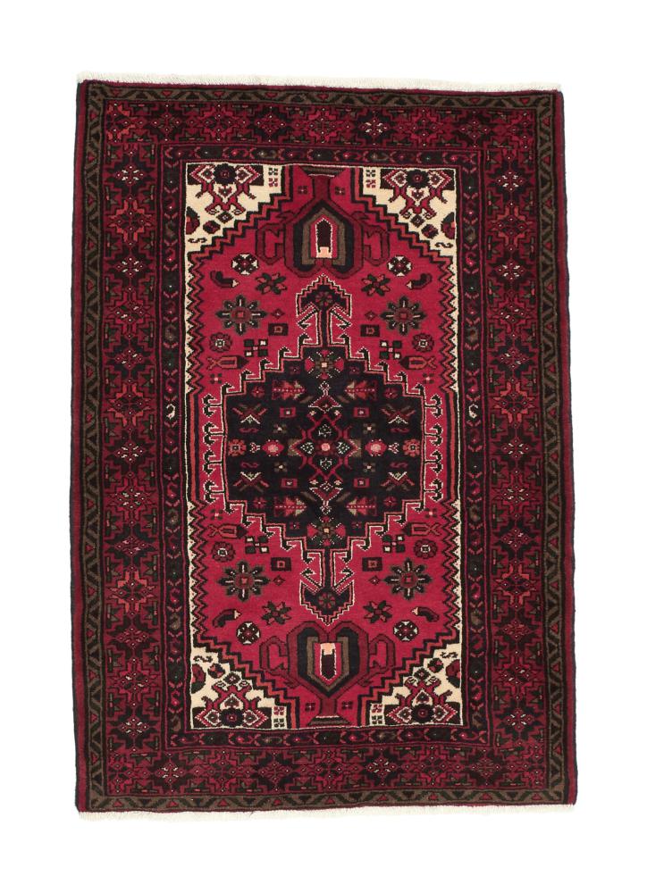 Persian Rug Hamadan 151x106 151x106, Persian Rug Knotted by hand