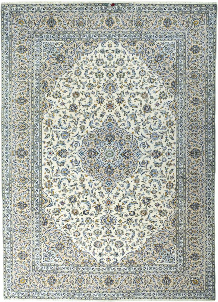 Tapis persan Kashan 412x303 412x303, Tapis persan Noué à la main