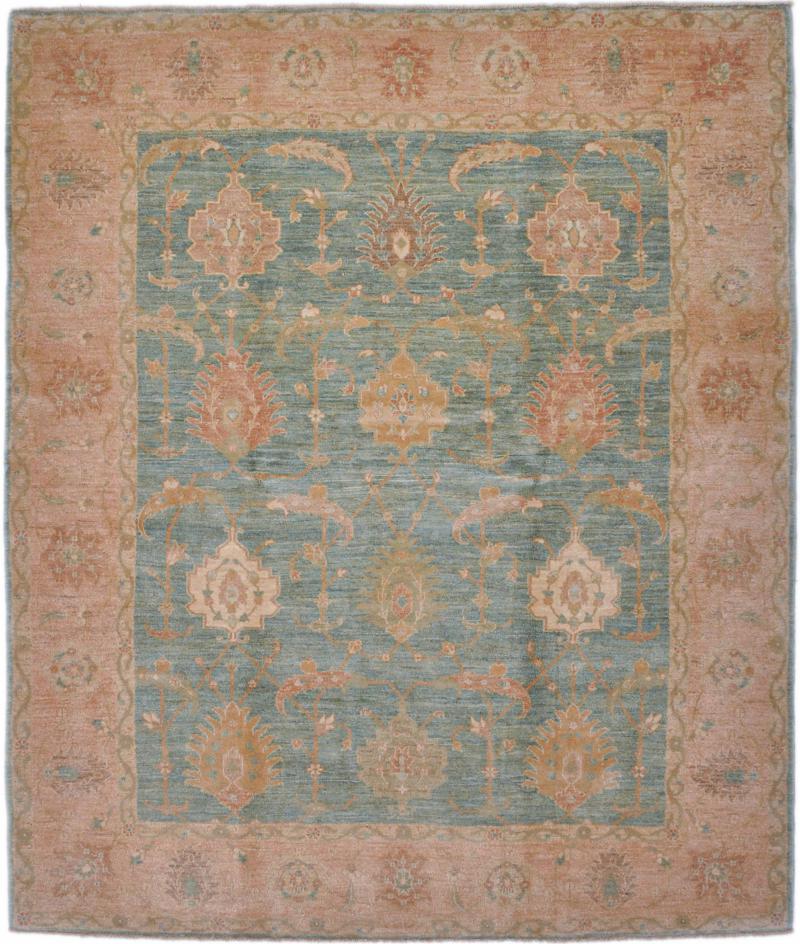 Persisk matta Isfahan 291x248 291x248, Persisk matta Knuten för hand