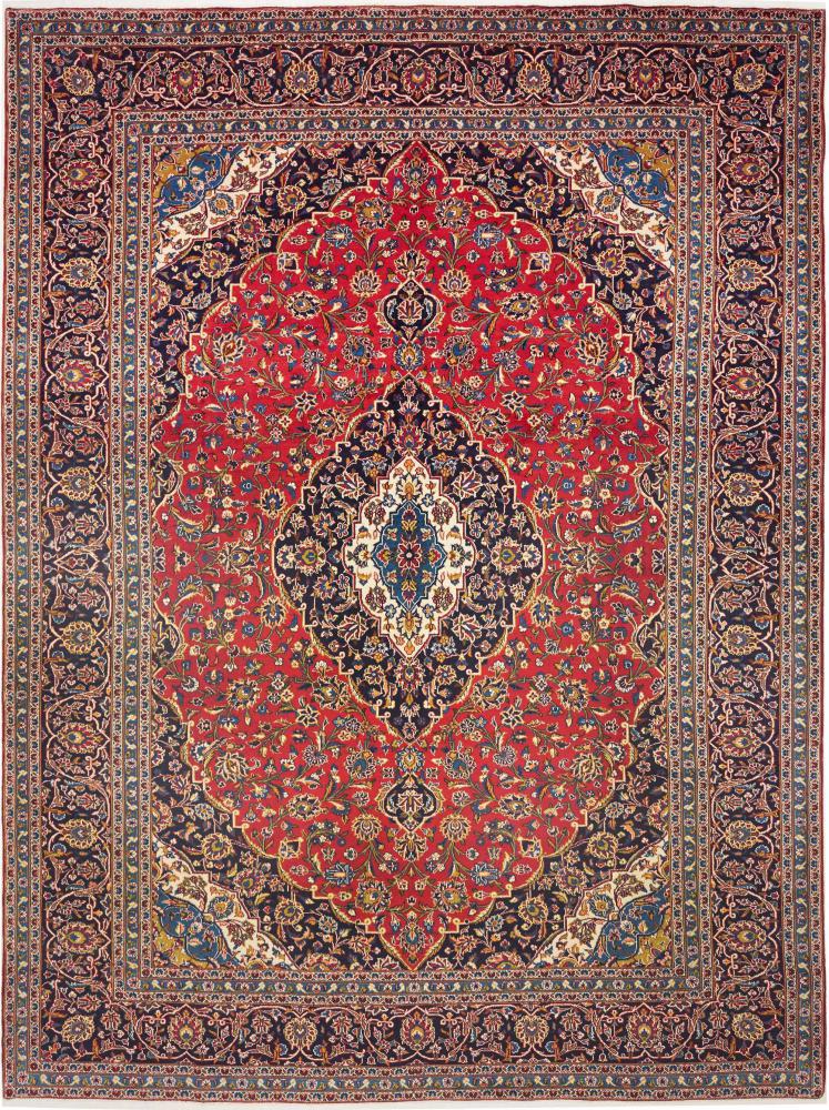 Perserteppich Keshan 406x302 406x302, Perserteppich Handgeknüpft