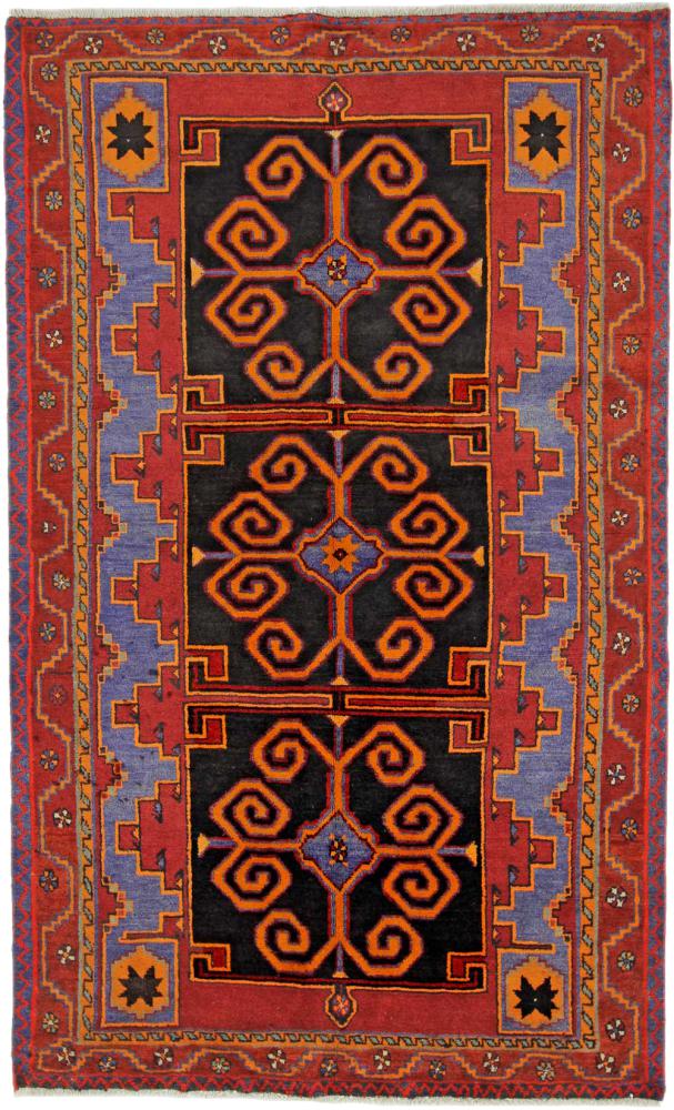 Persian Rug Hamadan 229x139 229x139, Persian Rug Knotted by hand