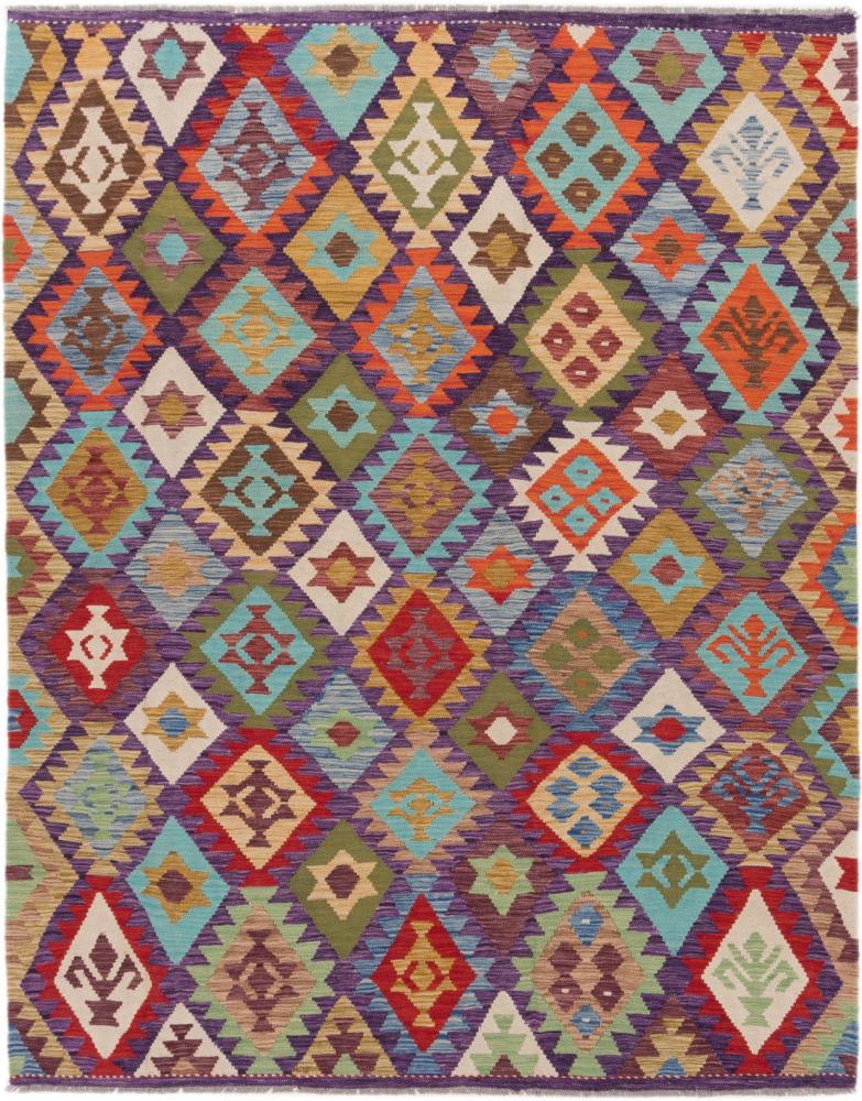 Tapete afegão Kilim Afegão 241x188 241x188, Tapete persa Tecido à mão